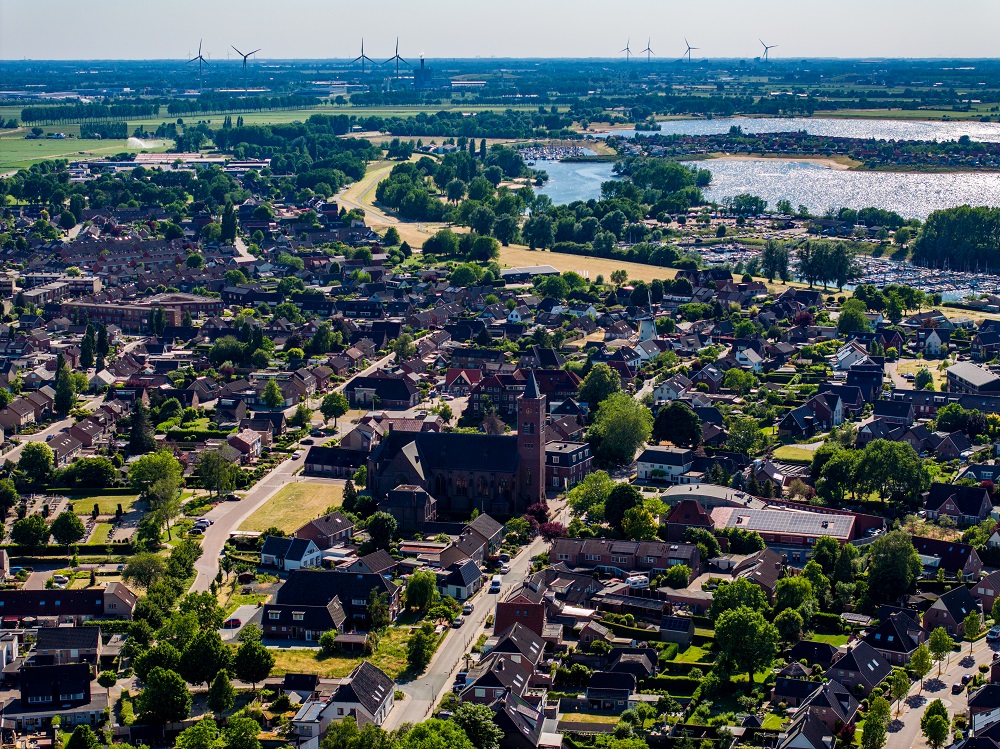 Dronefoto Giesbeek